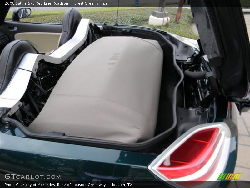 Forest Green / Tan 2008 Saturn Sky Red Line Roadster