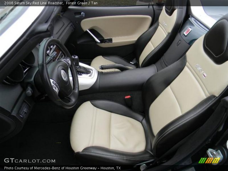  2008 Sky Red Line Roadster Tan Interior