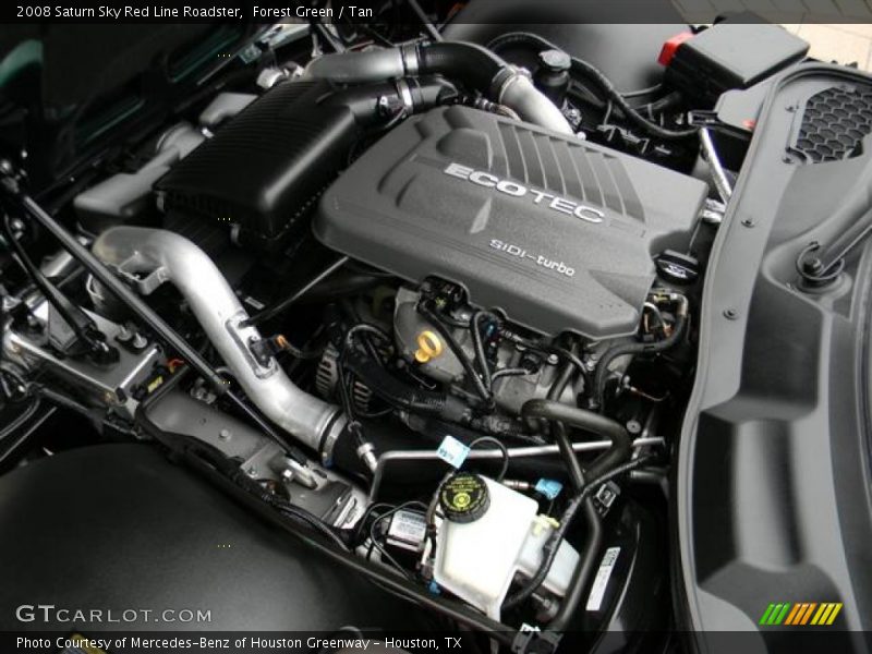  2008 Sky Red Line Roadster Engine - 2.0 Liter Turbocharged DOHC 16-Valve VVT 4 Cylinder