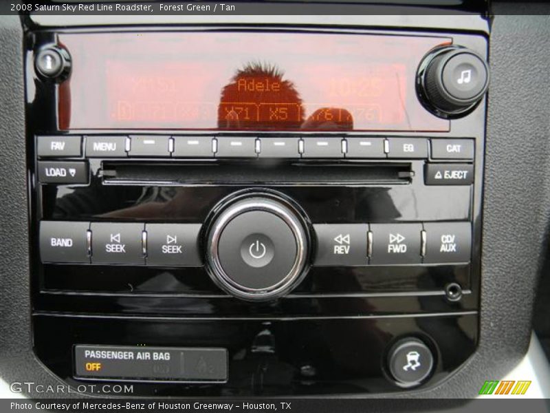 Audio System of 2008 Sky Red Line Roadster
