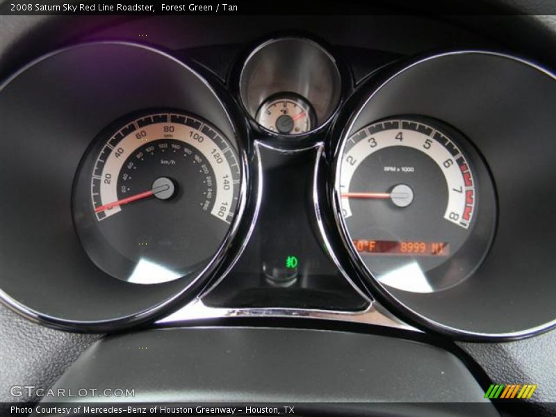  2008 Sky Red Line Roadster Red Line Roadster Gauges