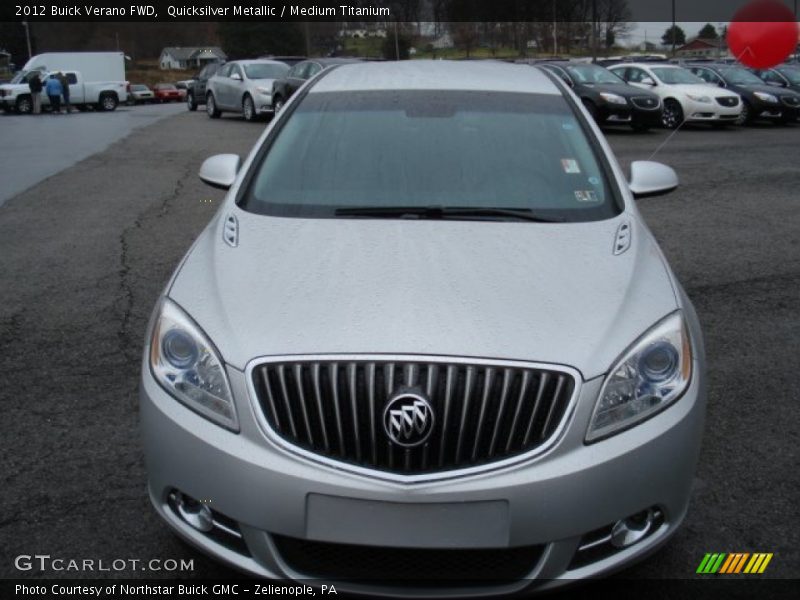 Quicksilver Metallic / Medium Titanium 2012 Buick Verano FWD
