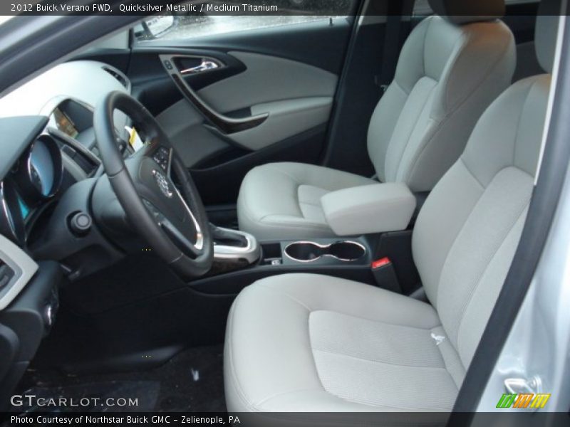 Quicksilver Metallic / Medium Titanium 2012 Buick Verano FWD