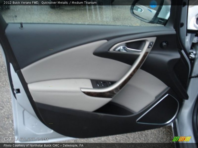 Quicksilver Metallic / Medium Titanium 2012 Buick Verano FWD