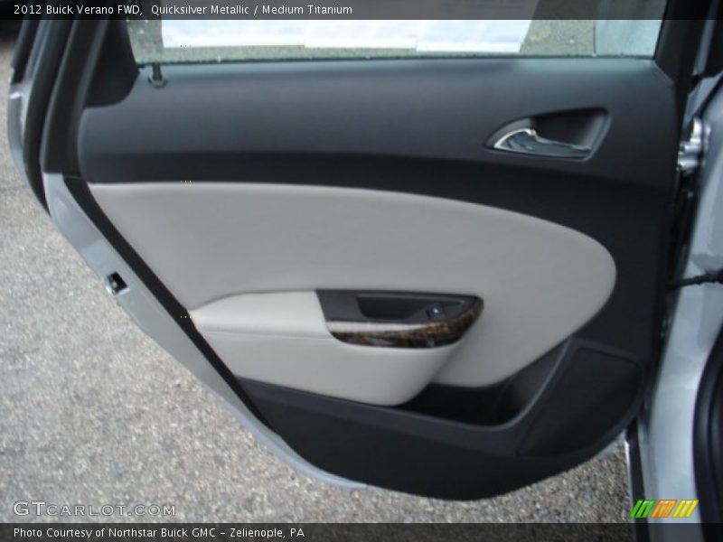 Quicksilver Metallic / Medium Titanium 2012 Buick Verano FWD