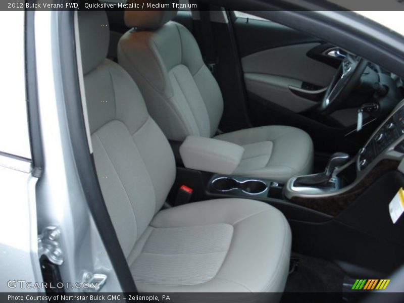Quicksilver Metallic / Medium Titanium 2012 Buick Verano FWD