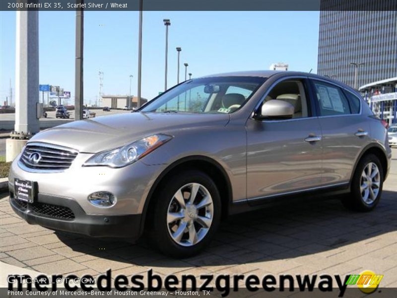 Scarlet Silver / Wheat 2008 Infiniti EX 35