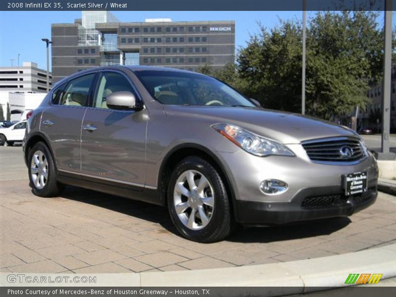Scarlet Silver / Wheat 2008 Infiniti EX 35