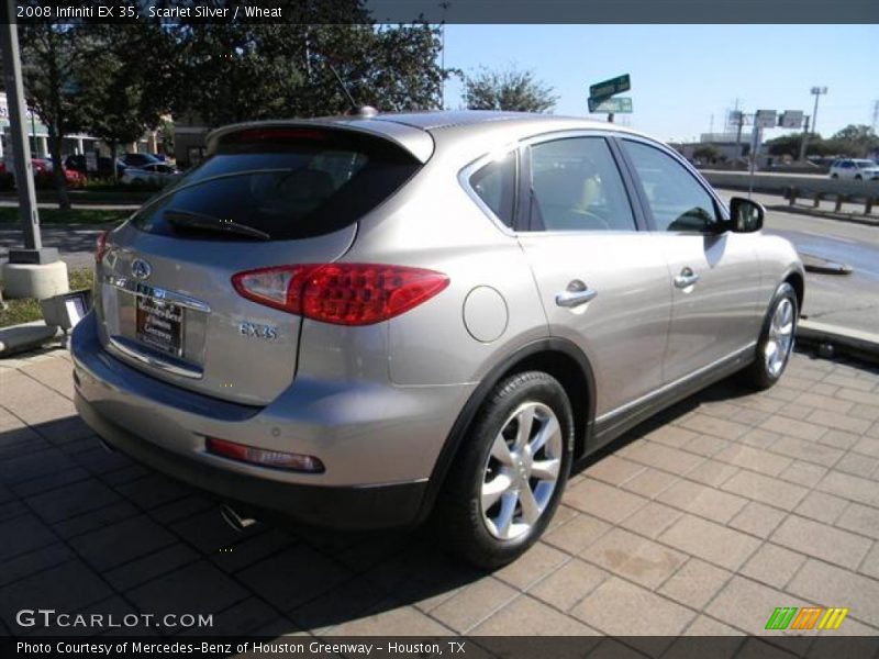 Scarlet Silver / Wheat 2008 Infiniti EX 35