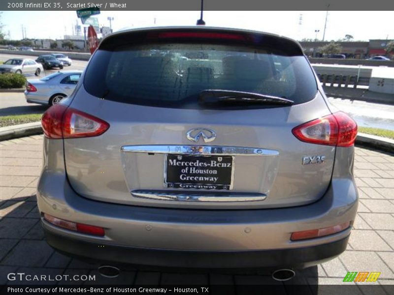 Scarlet Silver / Wheat 2008 Infiniti EX 35