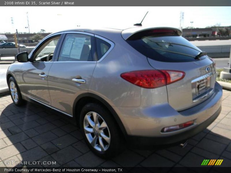 Scarlet Silver / Wheat 2008 Infiniti EX 35