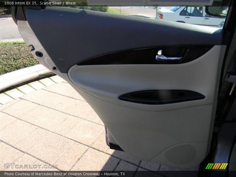Scarlet Silver / Wheat 2008 Infiniti EX 35