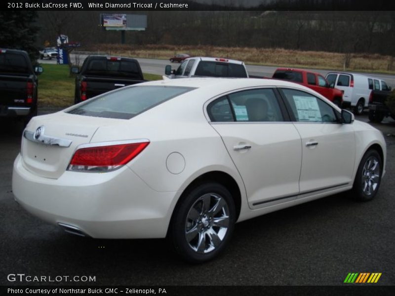 White Diamond Tricoat / Cashmere 2012 Buick LaCrosse FWD