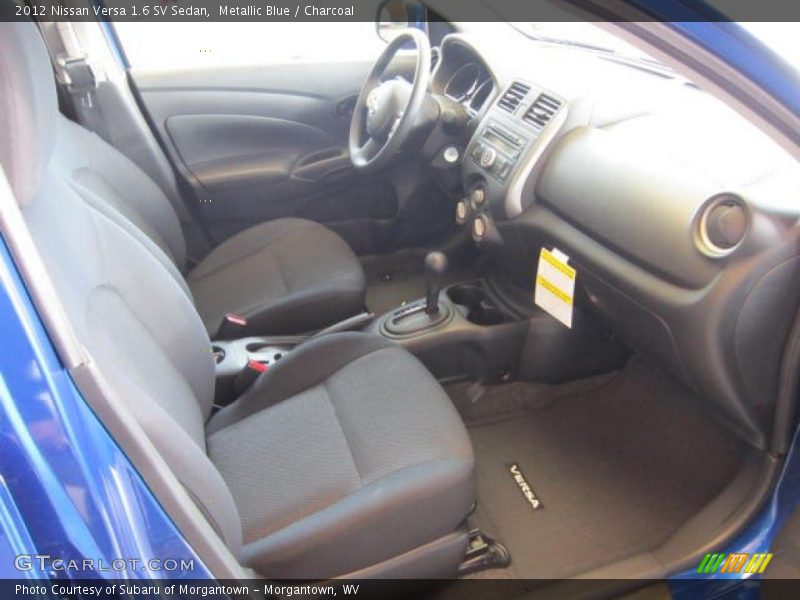 Metallic Blue / Charcoal 2012 Nissan Versa 1.6 SV Sedan