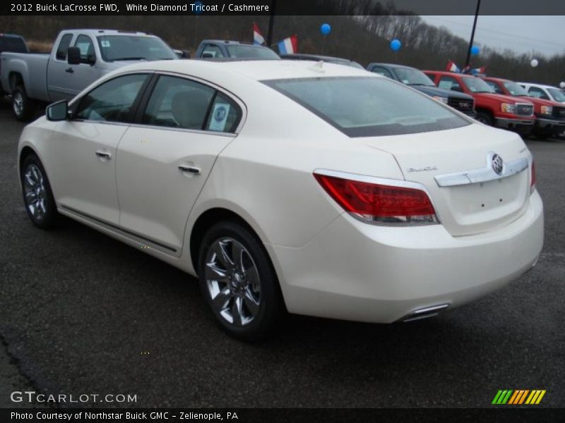 White Diamond Tricoat / Cashmere 2012 Buick LaCrosse FWD