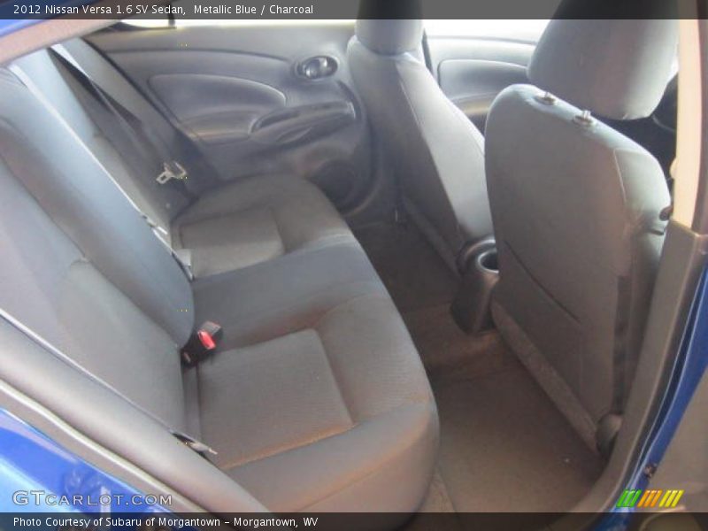 Metallic Blue / Charcoal 2012 Nissan Versa 1.6 SV Sedan