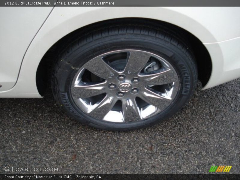 White Diamond Tricoat / Cashmere 2012 Buick LaCrosse FWD