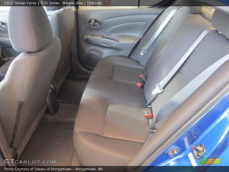 Metallic Blue / Charcoal 2012 Nissan Versa 1.6 SV Sedan