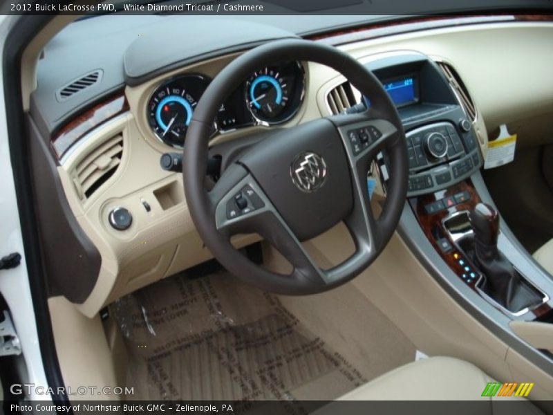 White Diamond Tricoat / Cashmere 2012 Buick LaCrosse FWD