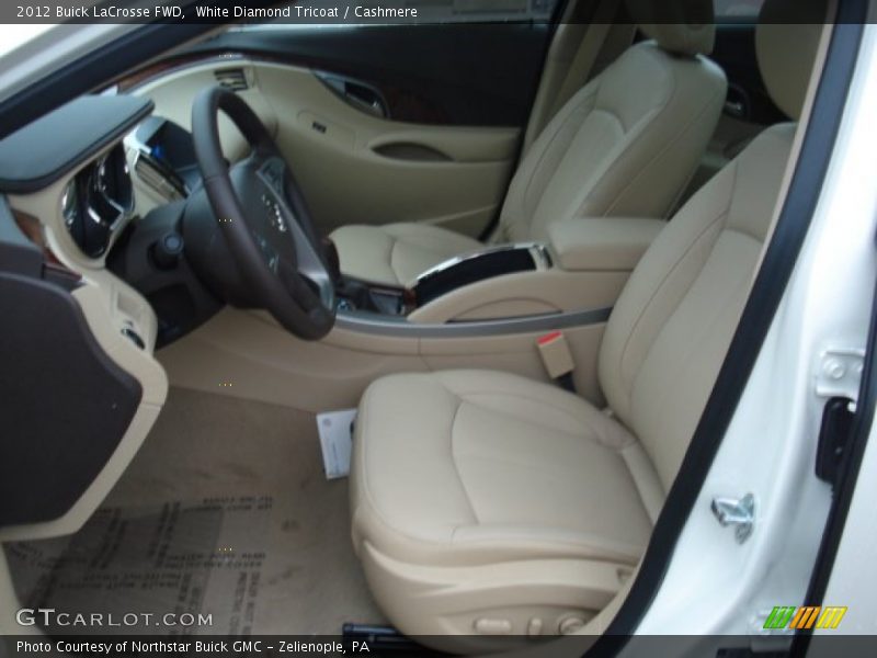 White Diamond Tricoat / Cashmere 2012 Buick LaCrosse FWD