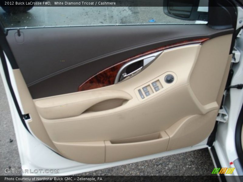 White Diamond Tricoat / Cashmere 2012 Buick LaCrosse FWD