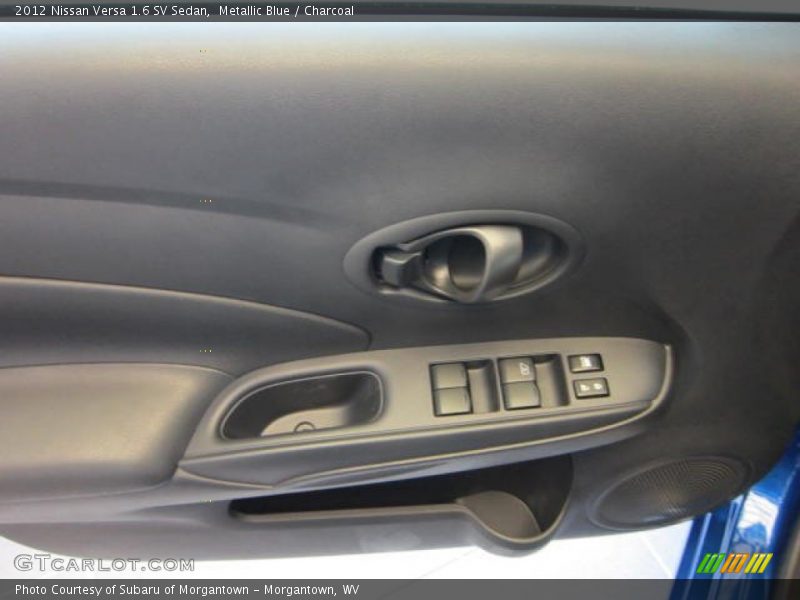 Metallic Blue / Charcoal 2012 Nissan Versa 1.6 SV Sedan