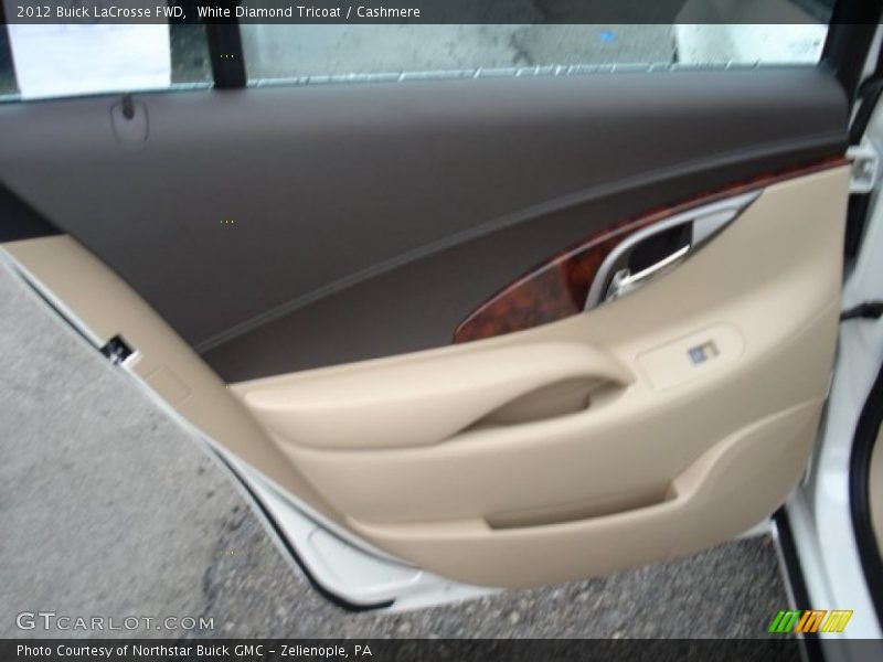 White Diamond Tricoat / Cashmere 2012 Buick LaCrosse FWD