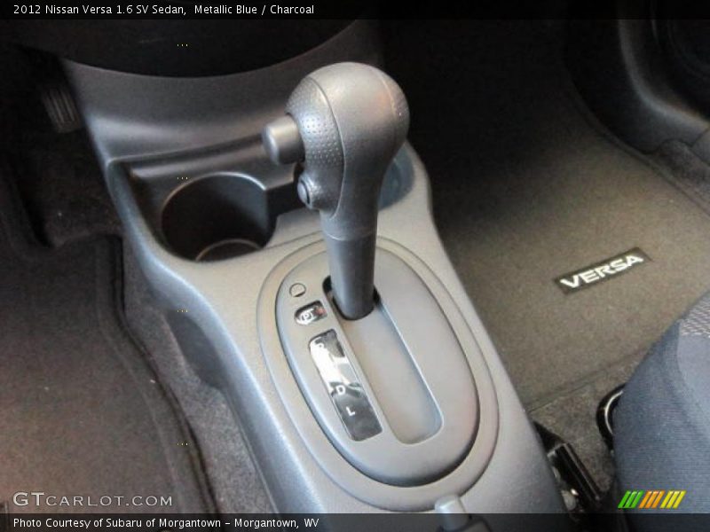 Metallic Blue / Charcoal 2012 Nissan Versa 1.6 SV Sedan