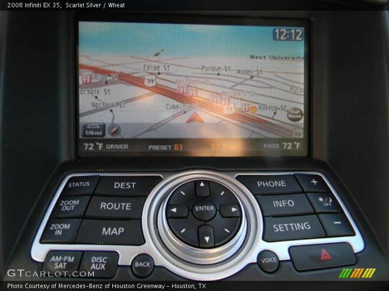 Navigation of 2008 EX 35