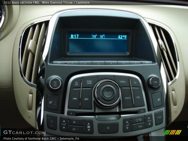 White Diamond Tricoat / Cashmere 2012 Buick LaCrosse FWD