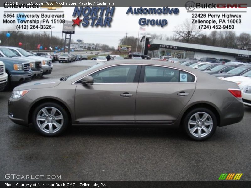 Mocha Steel Metallic / Cashmere 2012 Buick LaCrosse FWD