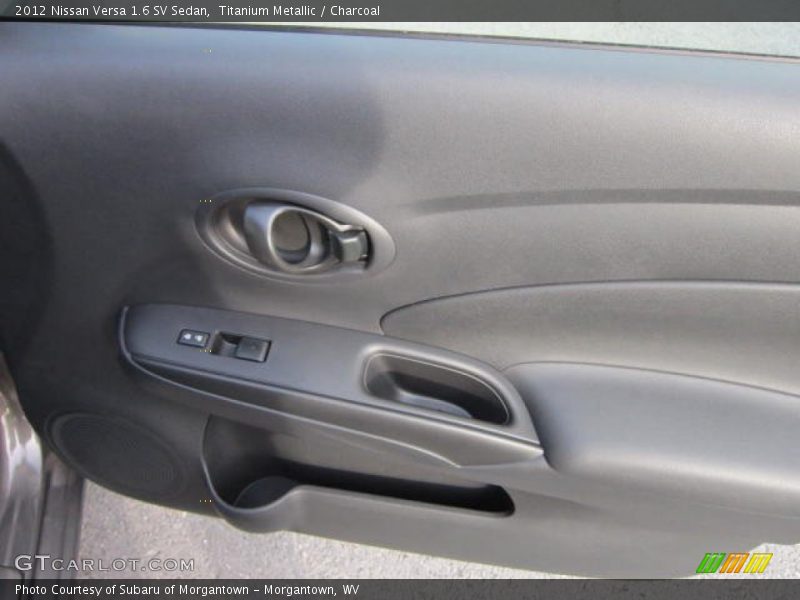 Titanium Metallic / Charcoal 2012 Nissan Versa 1.6 SV Sedan