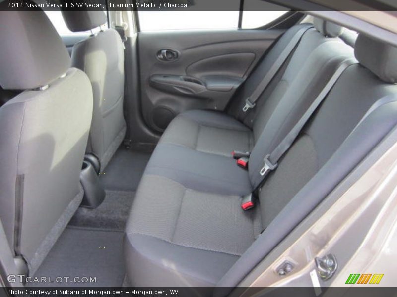 Titanium Metallic / Charcoal 2012 Nissan Versa 1.6 SV Sedan