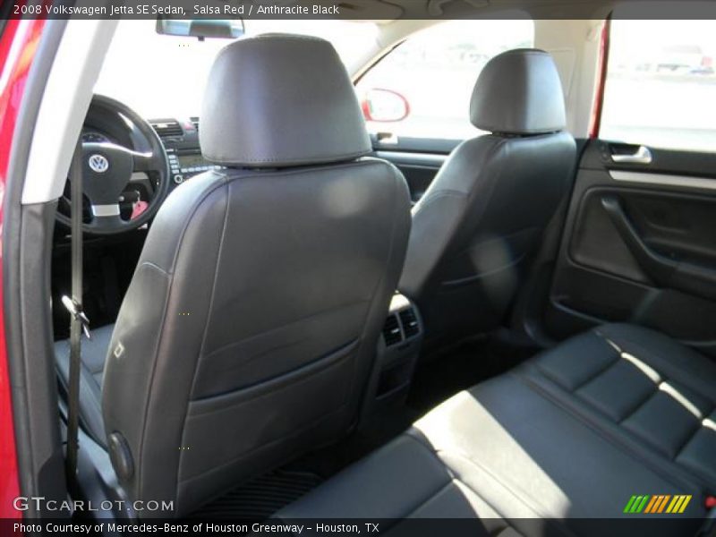 Salsa Red / Anthracite Black 2008 Volkswagen Jetta SE Sedan