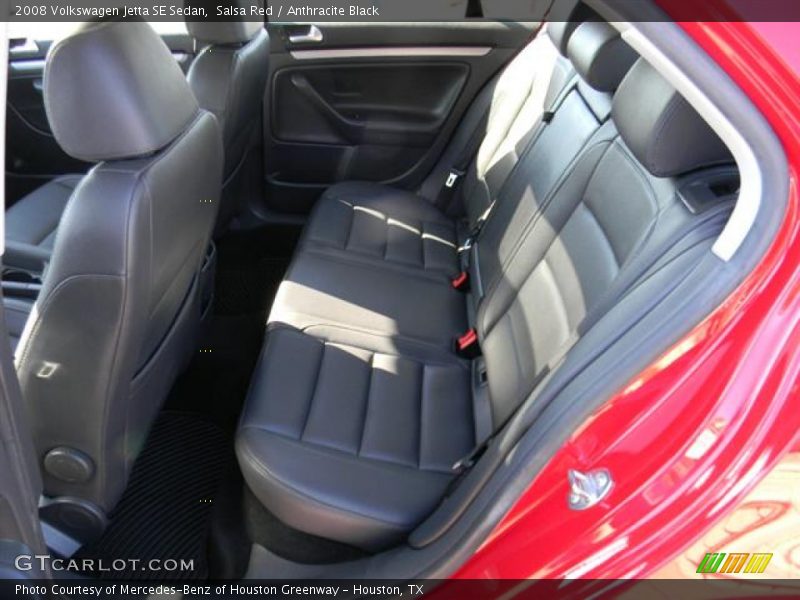 Salsa Red / Anthracite Black 2008 Volkswagen Jetta SE Sedan