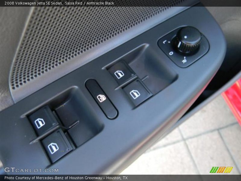 Salsa Red / Anthracite Black 2008 Volkswagen Jetta SE Sedan