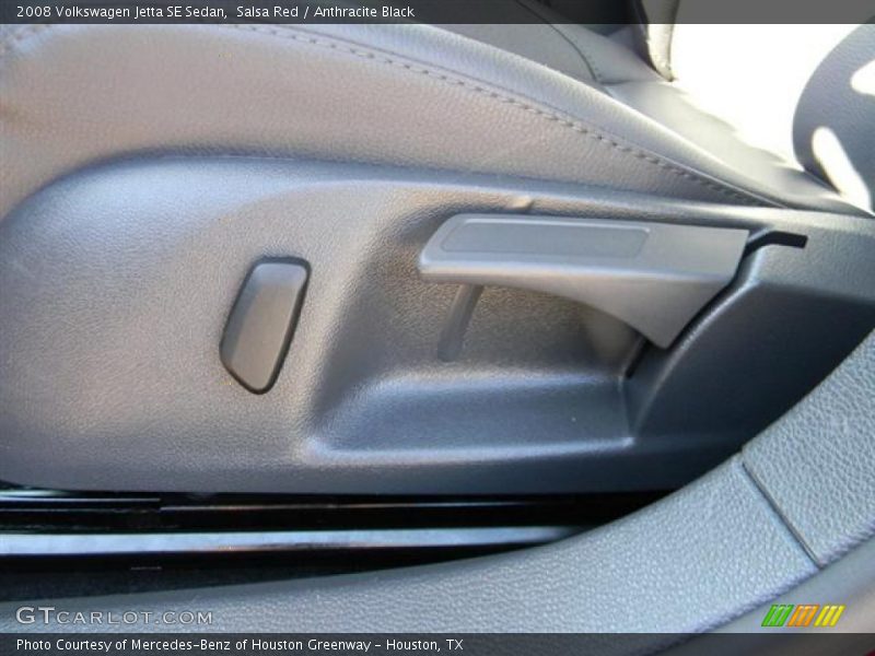 Salsa Red / Anthracite Black 2008 Volkswagen Jetta SE Sedan