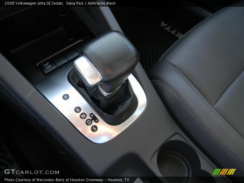 Salsa Red / Anthracite Black 2008 Volkswagen Jetta SE Sedan