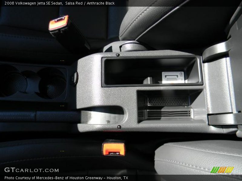 Salsa Red / Anthracite Black 2008 Volkswagen Jetta SE Sedan