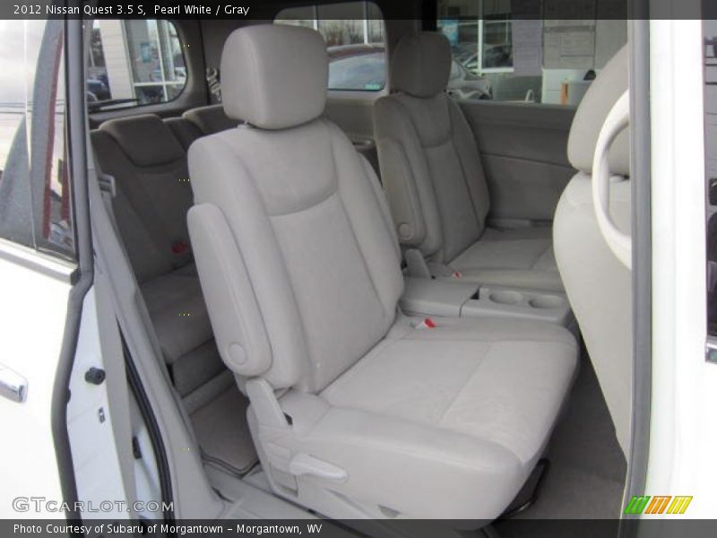 Pearl White / Gray 2012 Nissan Quest 3.5 S