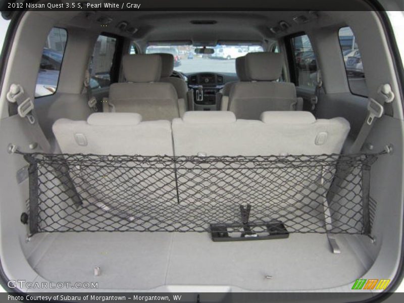 Pearl White / Gray 2012 Nissan Quest 3.5 S