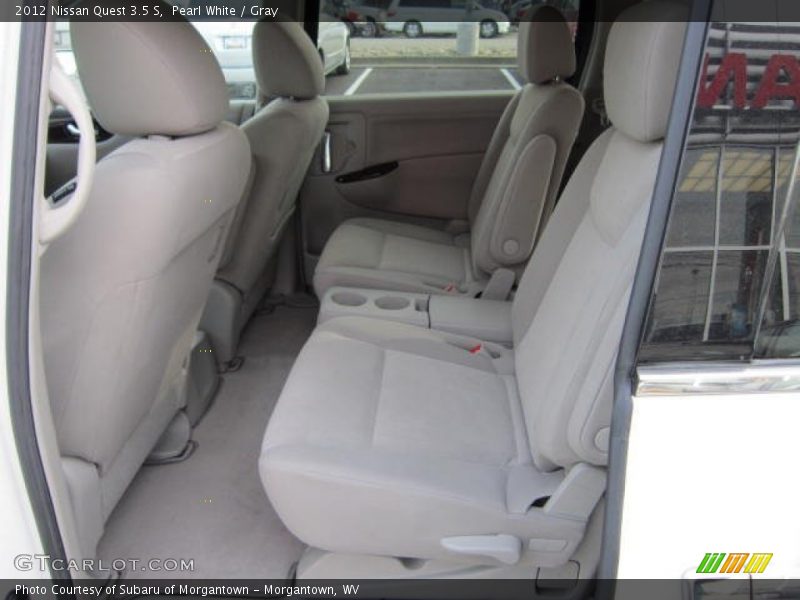 Pearl White / Gray 2012 Nissan Quest 3.5 S