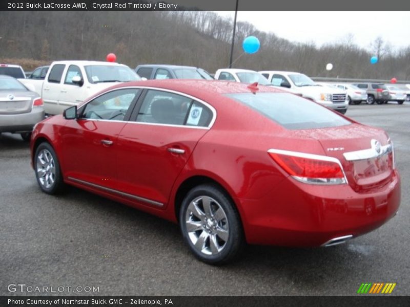 Crystal Red Tintcoat / Ebony 2012 Buick LaCrosse AWD