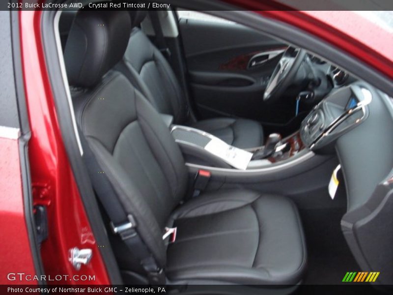 Crystal Red Tintcoat / Ebony 2012 Buick LaCrosse AWD