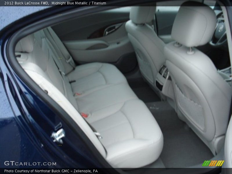 Midnight Blue Metallic / Titanium 2012 Buick LaCrosse FWD