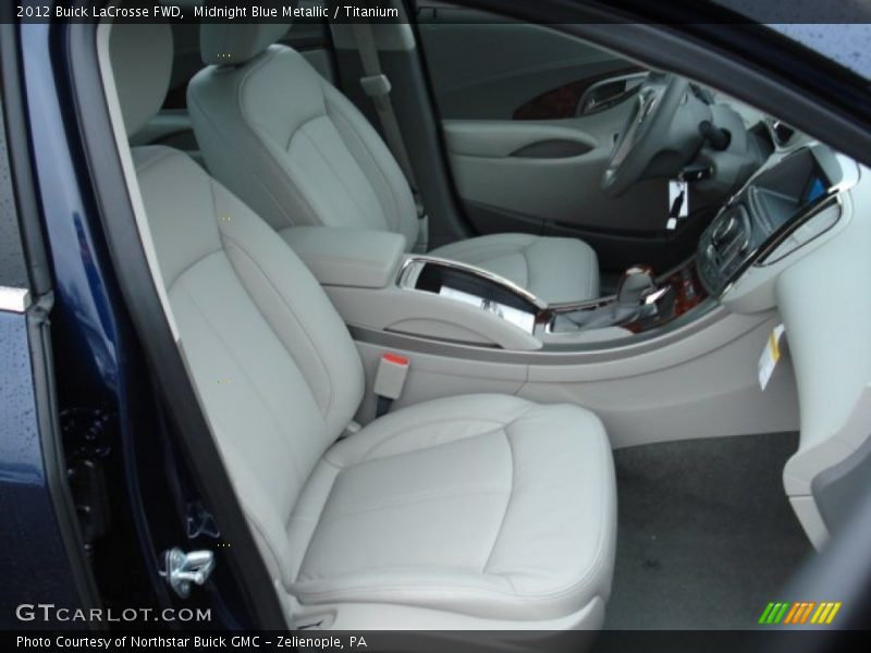 Midnight Blue Metallic / Titanium 2012 Buick LaCrosse FWD