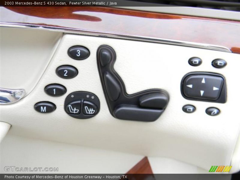 Pewter Silver Metallic / Java 2003 Mercedes-Benz S 430 Sedan