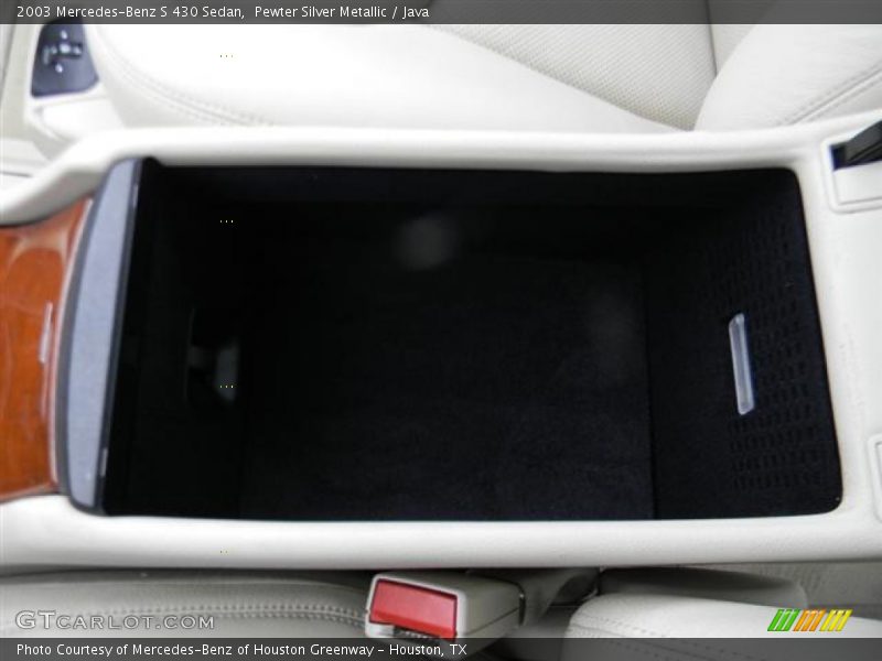 Pewter Silver Metallic / Java 2003 Mercedes-Benz S 430 Sedan