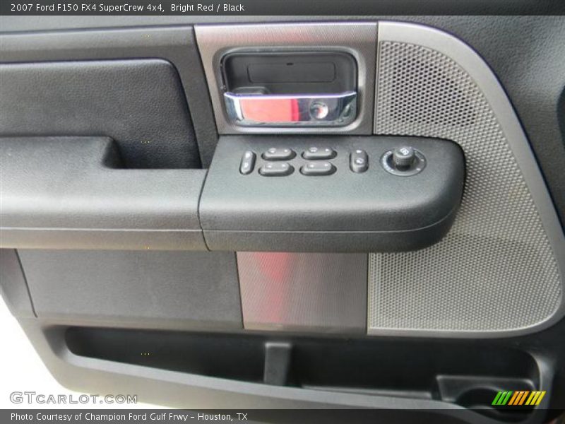 Bright Red / Black 2007 Ford F150 FX4 SuperCrew 4x4