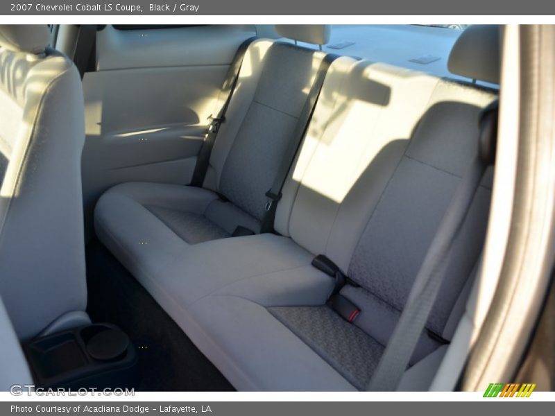 Black / Gray 2007 Chevrolet Cobalt LS Coupe